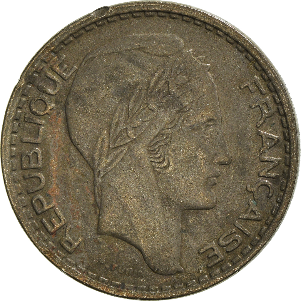 Moneda, Francia, 10 Francs, 1948