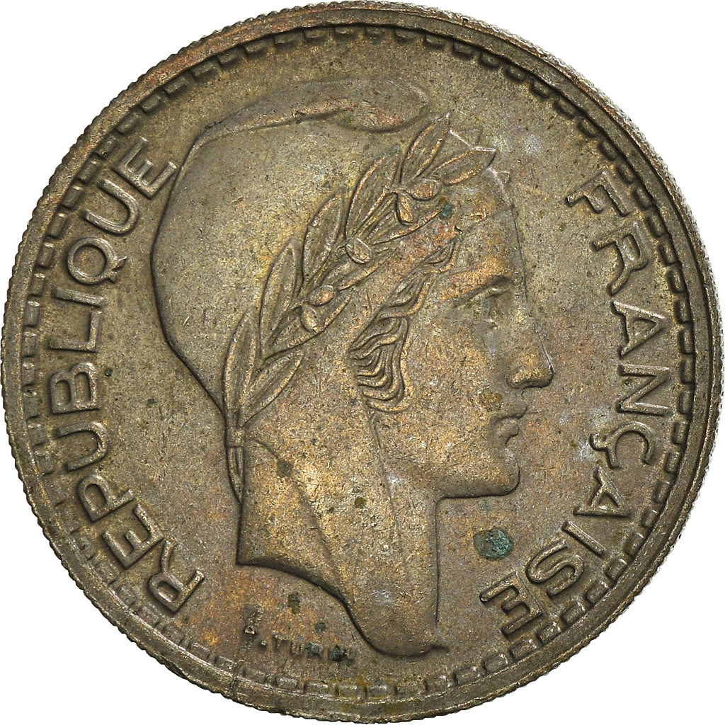 Moneda, Francia, 10 Francs, 1948