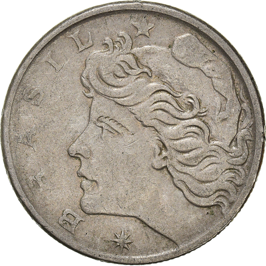 Moneda, Brasil, 20 Centavos, 1970