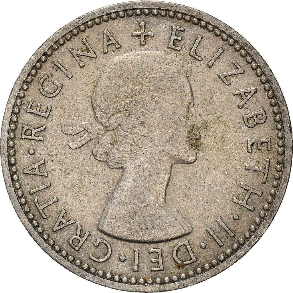 Moneda, Gran Bretaña, Shilling, 1961