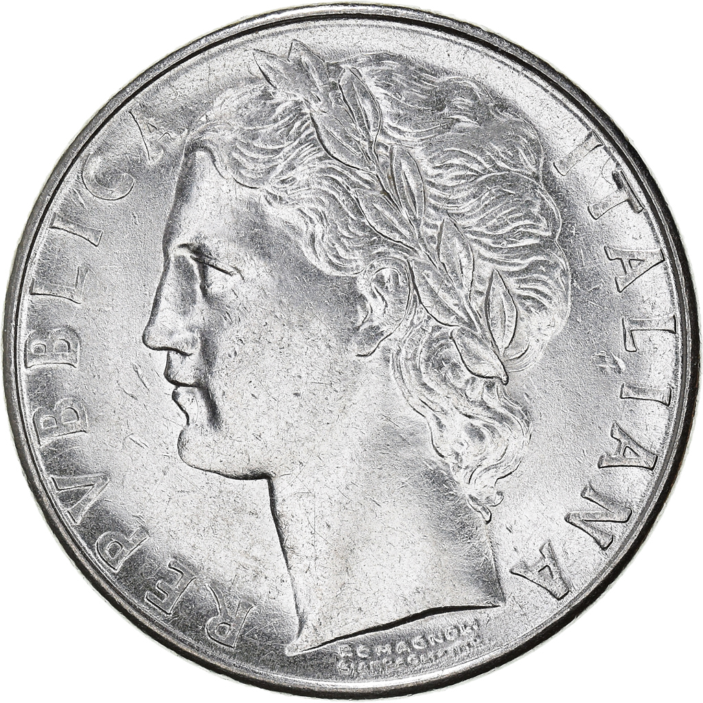 Moneda, Italia, 100 Lire, 1978