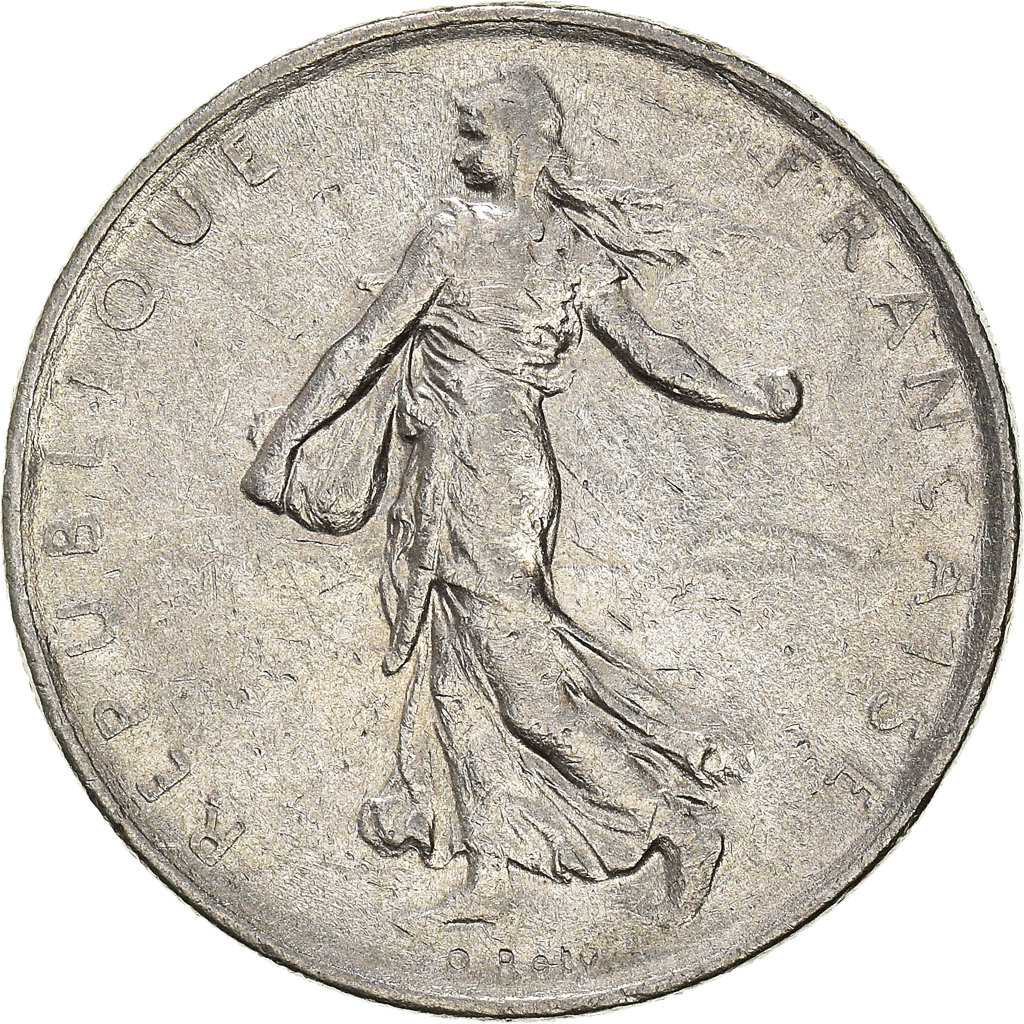 Moneda, Francia, Franc, 1971