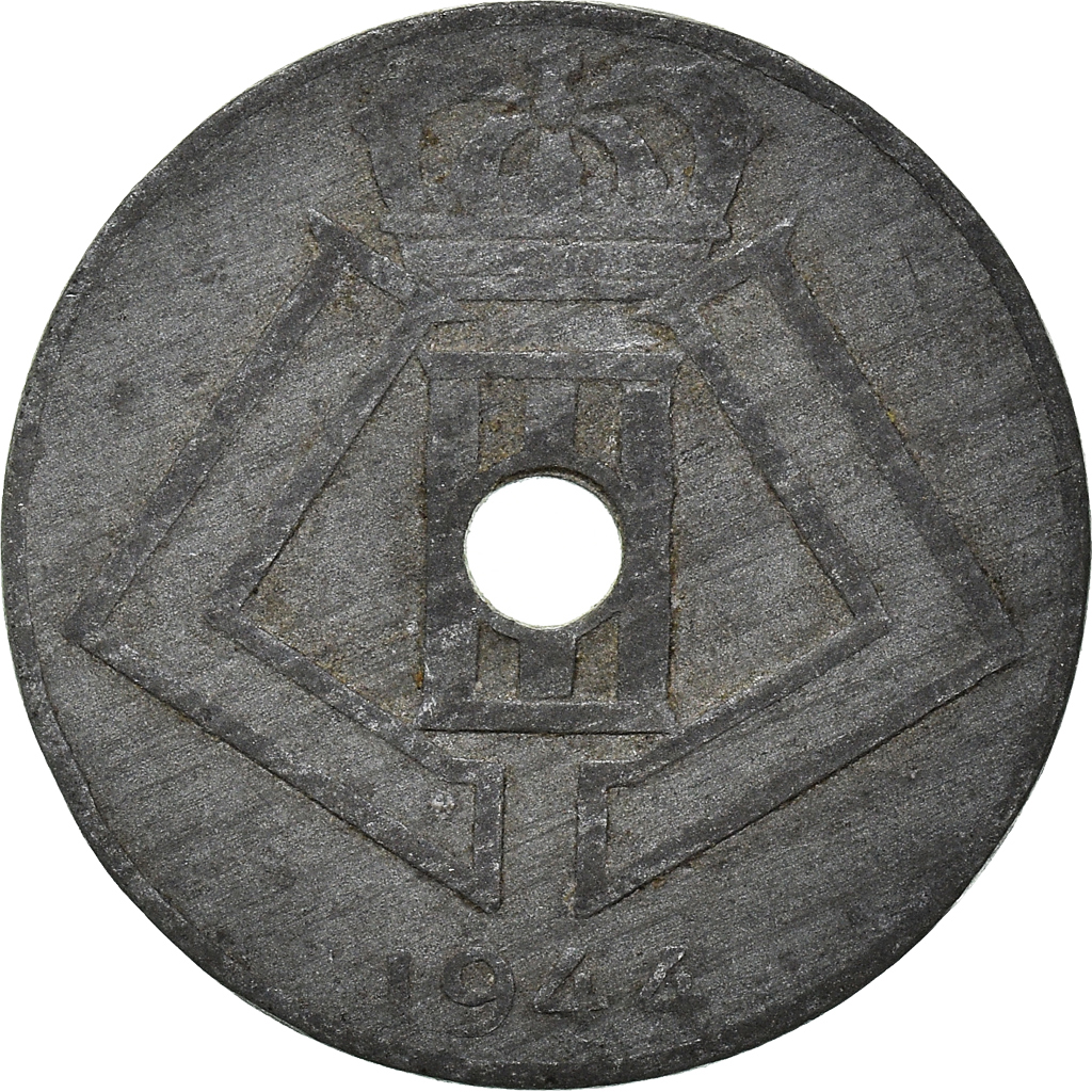 Coin, Belgium, 10 Centimes, 1944