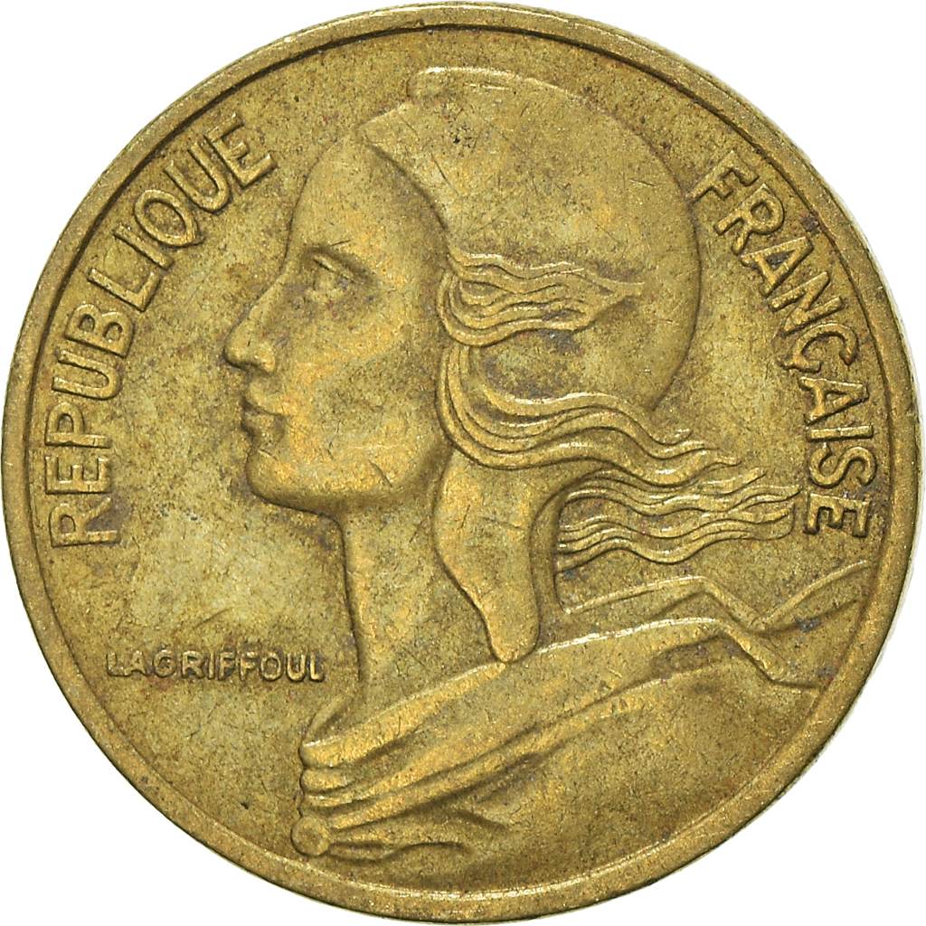 Moneda, Francia, 5 Centimes, 1978