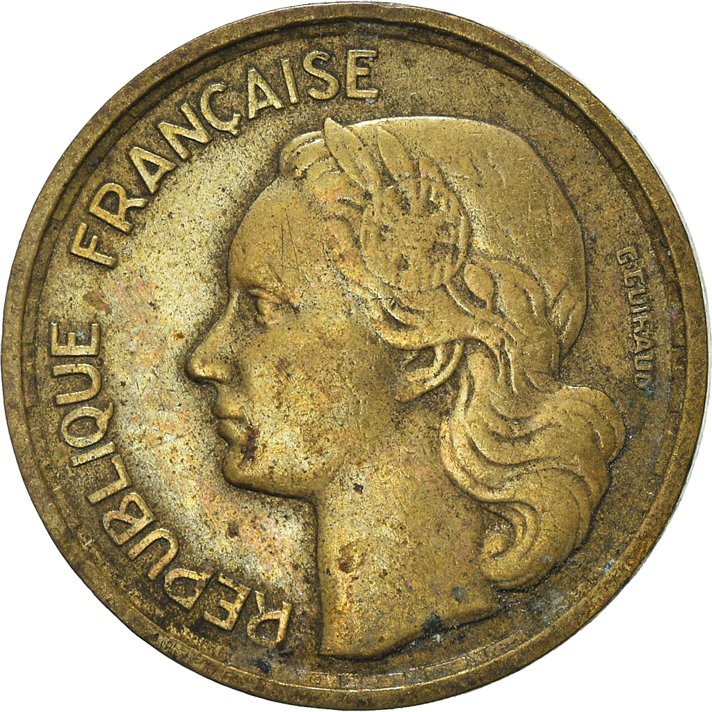 Moneda, Francia, 10 Francs, 1957