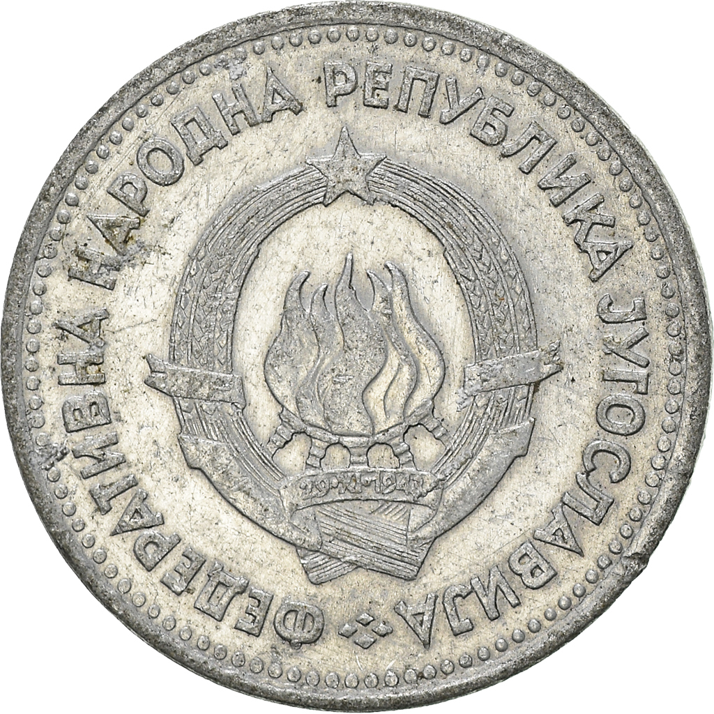 Moneda, Yugoslavia, Dinar, 1953