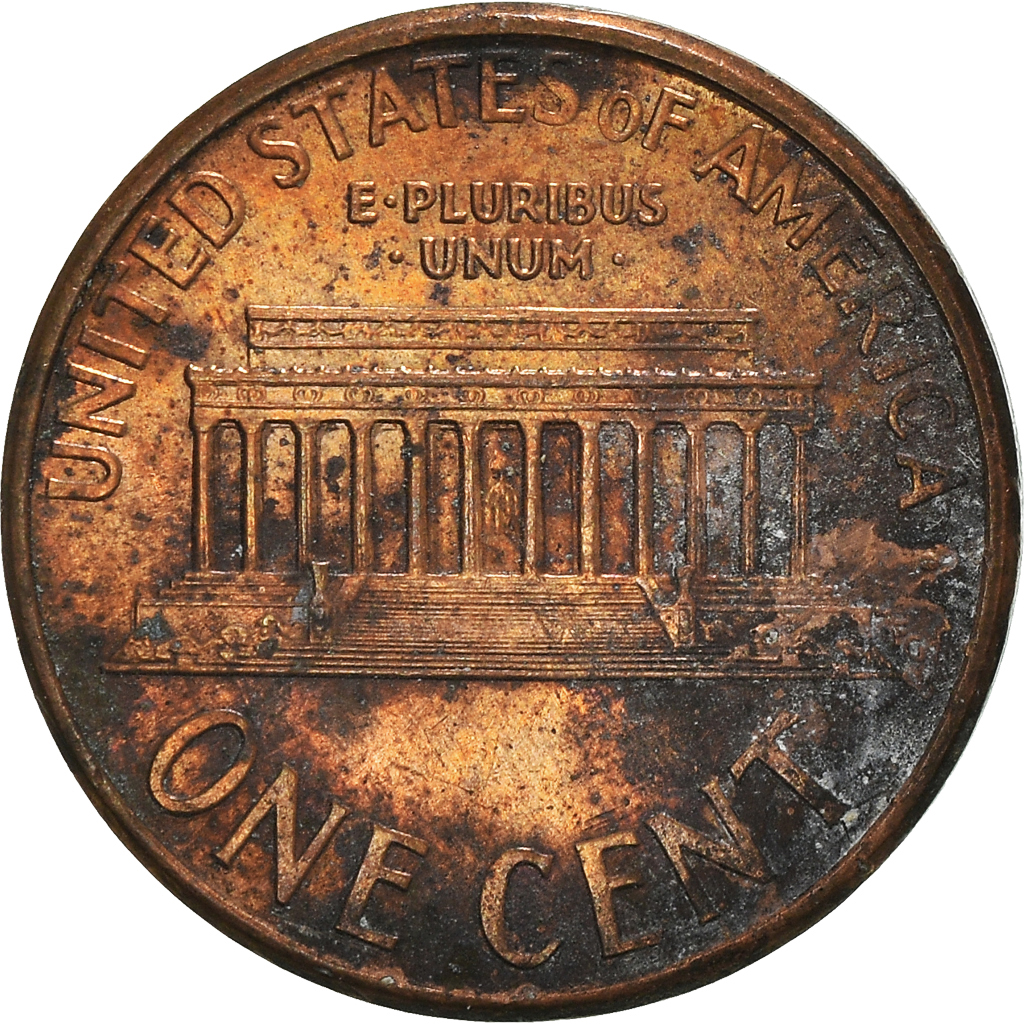 Moneda, Estados Unidos, Cent, 1996