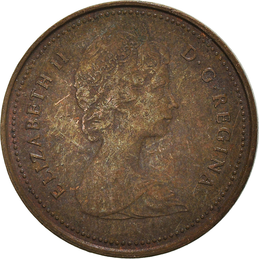 Moneda, Canadá, Cent, 1981