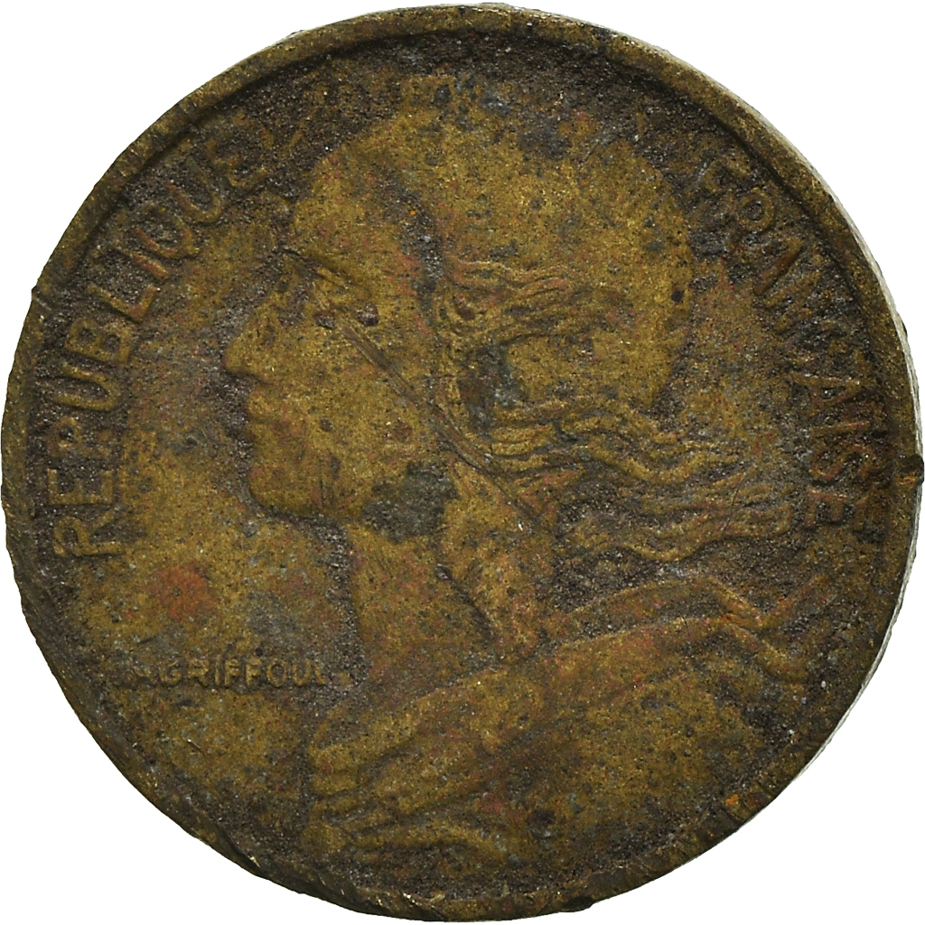 Moneda, Francia, 5 Centimes, 1973