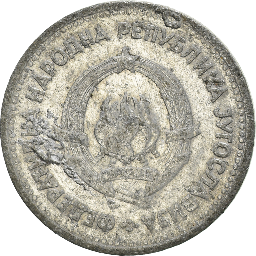 Moneda, Yugoslavia, Dinar, 1953