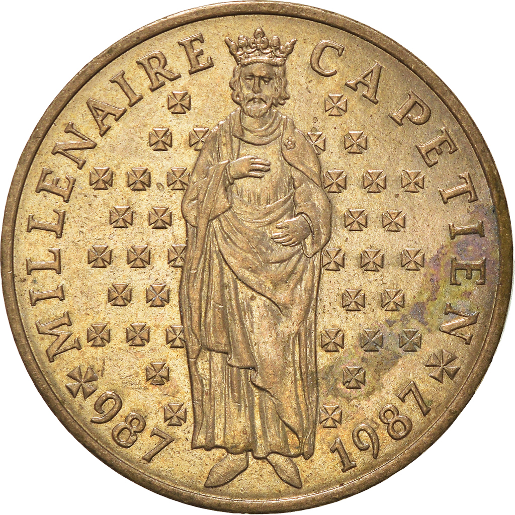 Moneda, Francia, 10 Francs, 1987