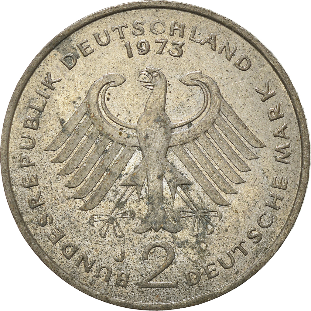 Coin, GERMANY - FEDERAL REPUBLIC, 2 Mark, 1969