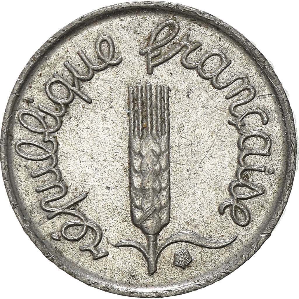 Moneda, Francia, Centime, 1968