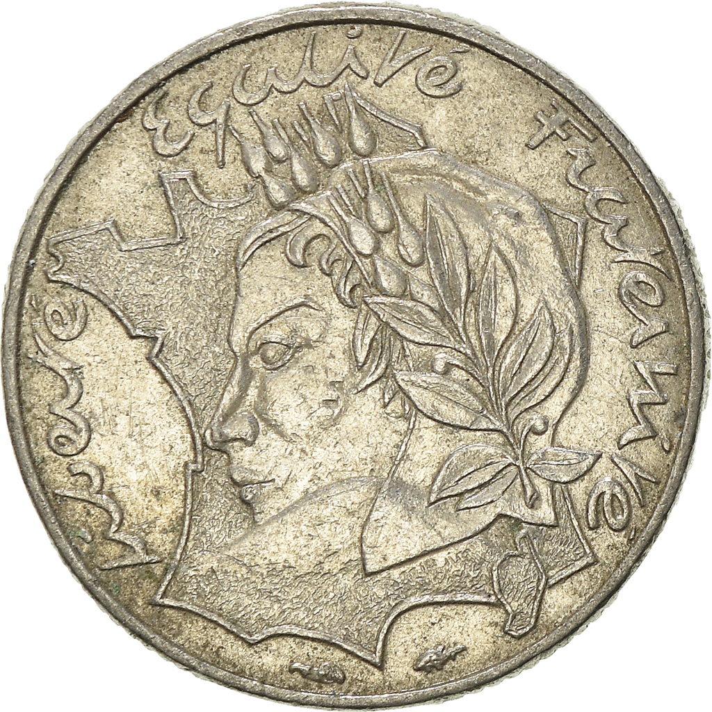 Moneda, Francia, 10 Francs, 1986