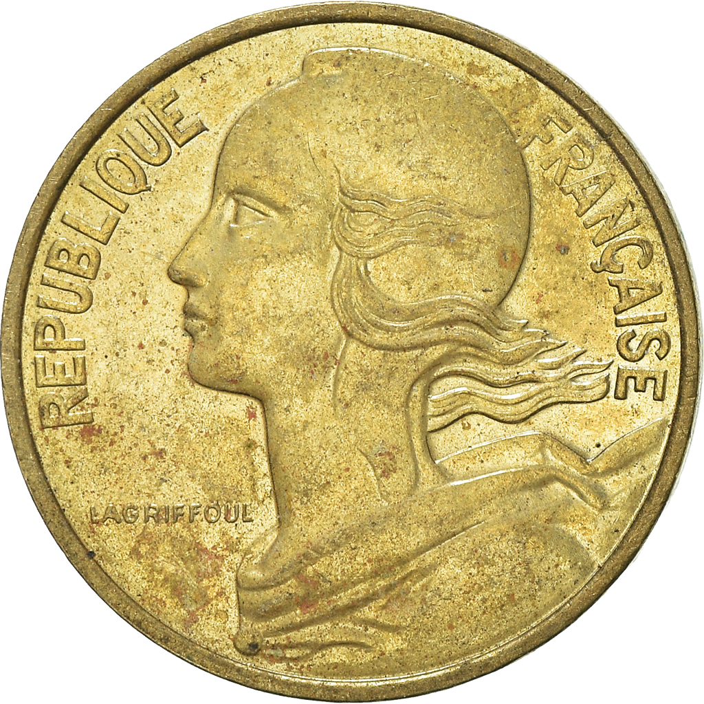 Moneda, Francia, 10 Centimes, 1998