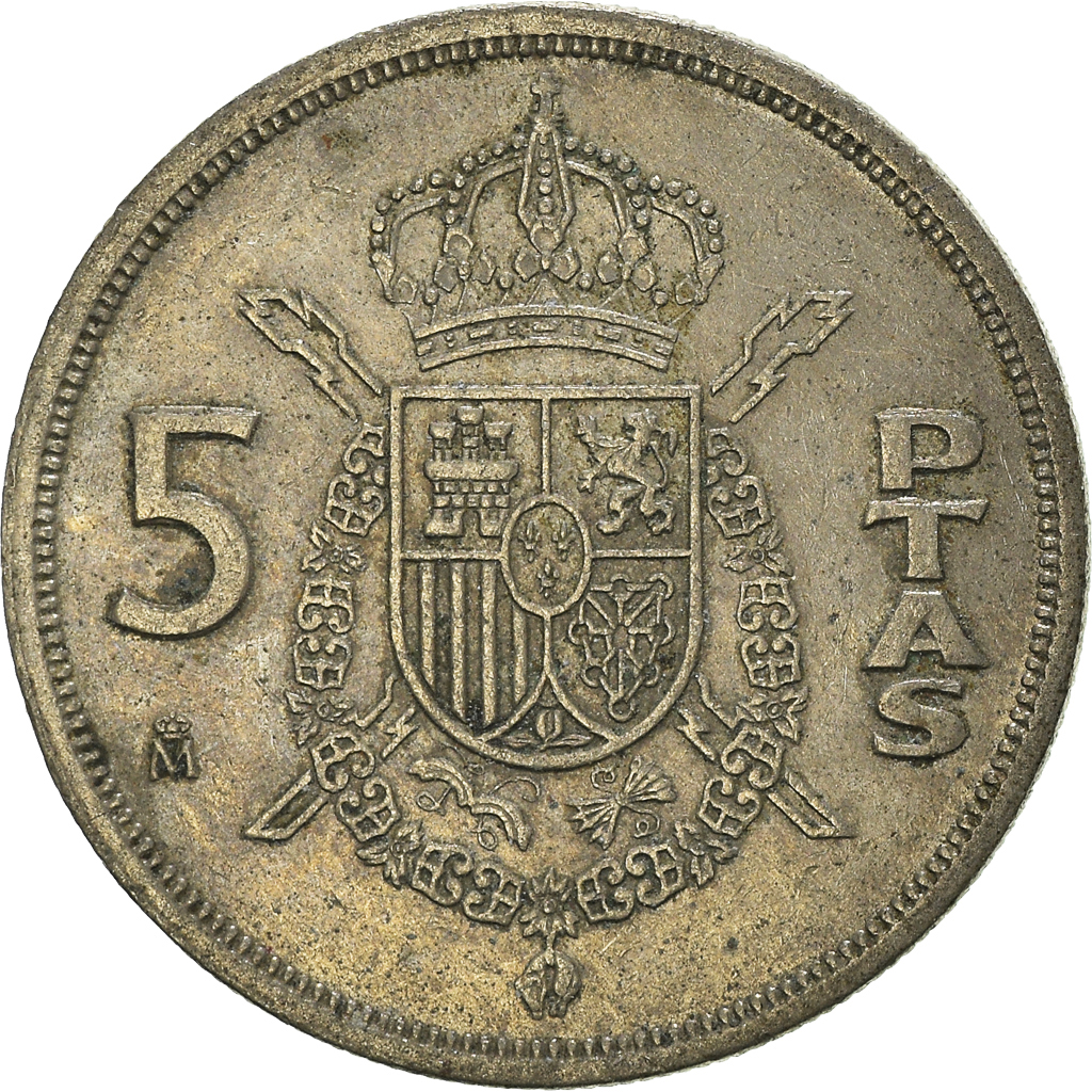 Moneda, España, 5 Pesetas, 1983