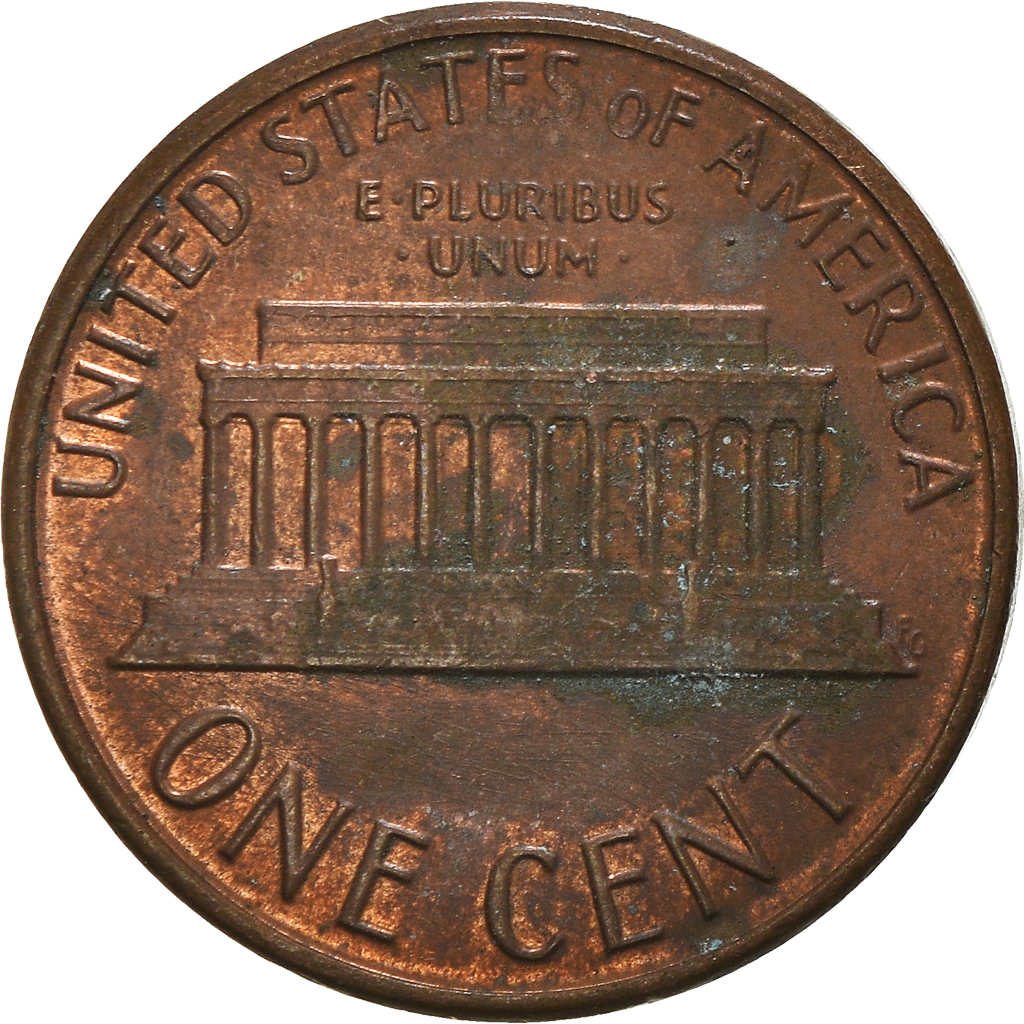 Moneda, Estados Unidos, Cent, 1986