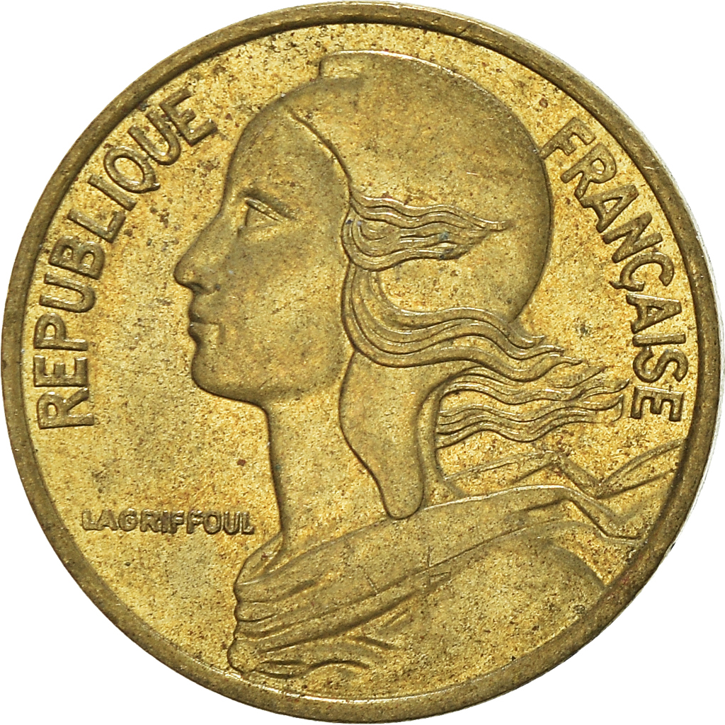 Moneda, Francia, 5 Centimes, 1998