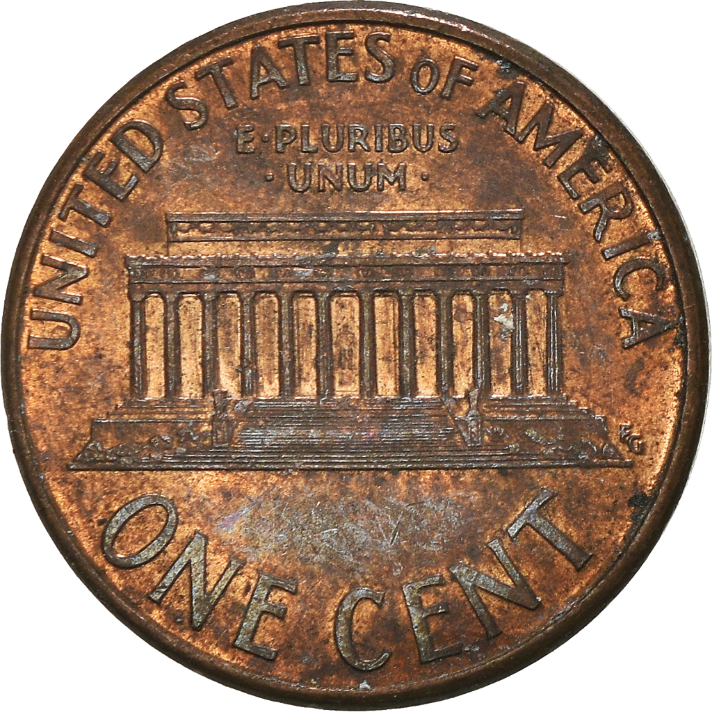 Moneda, Estados Unidos, Cent, 2001