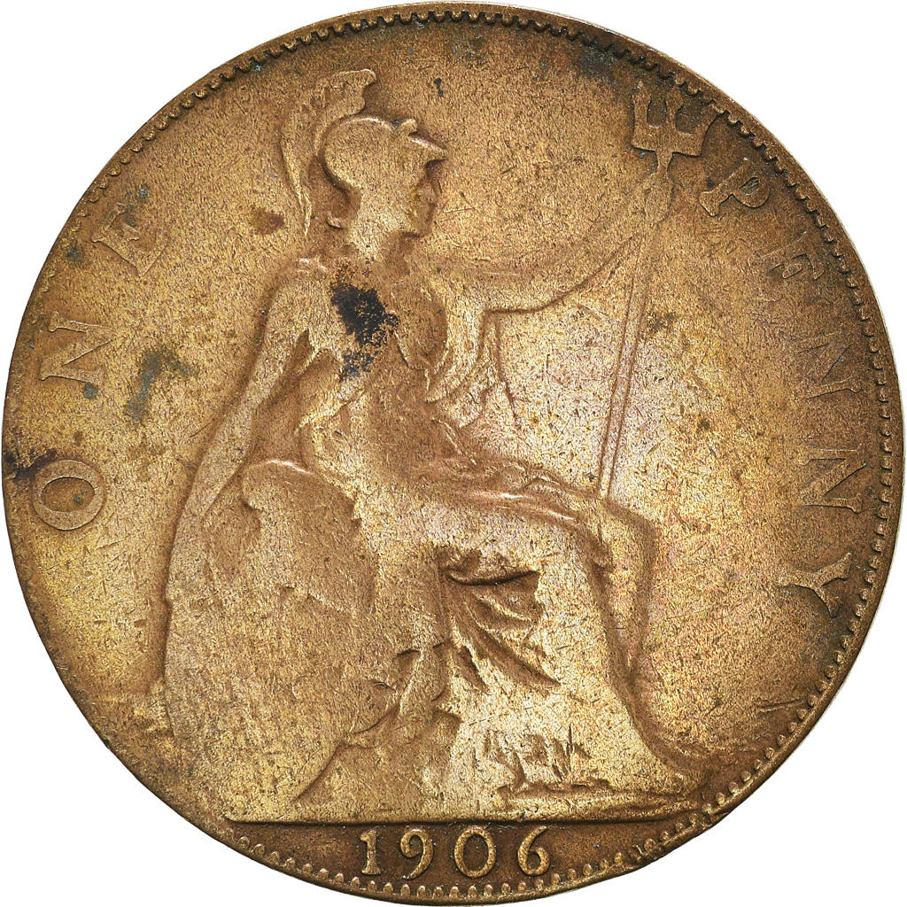 Moneda, Gran Bretaña, 1906