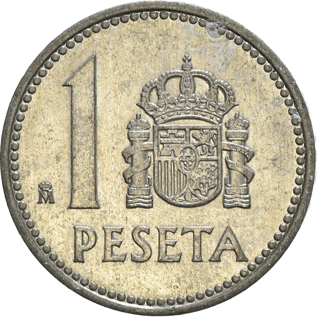 Moneda, España, Peseta, 1985