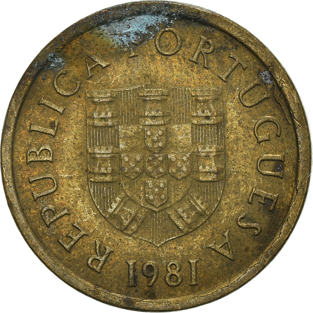 Moneda, Portugal, Escudo, 1981