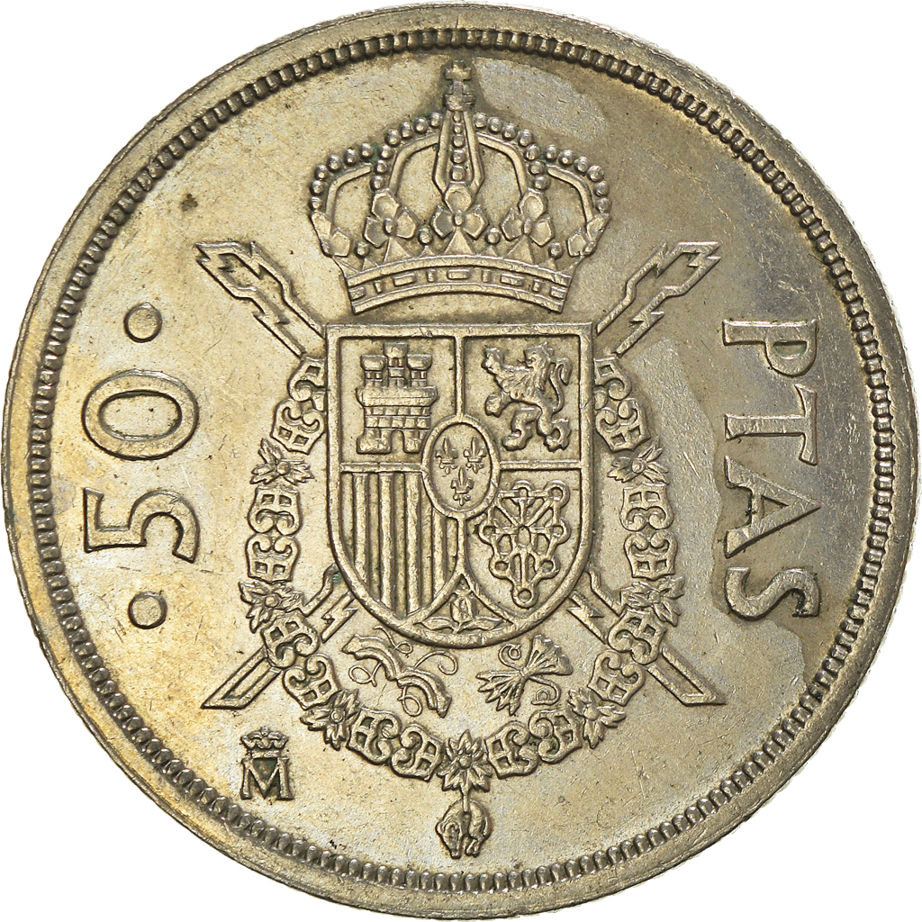 Moneda, España, 50 Pesetas, 1983