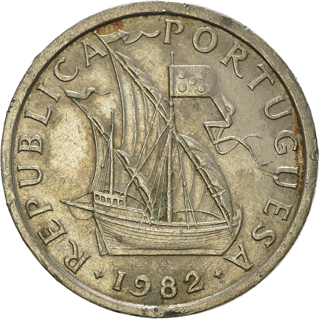 Moneda, Portugal, 5 Escudos, 1982