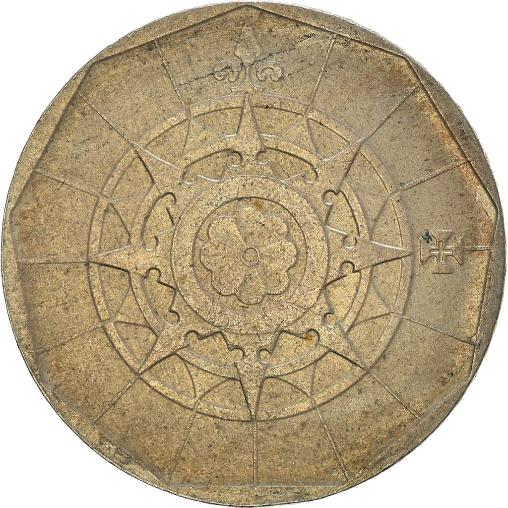 Moneda, Portugal, 20 Escudos, 1986