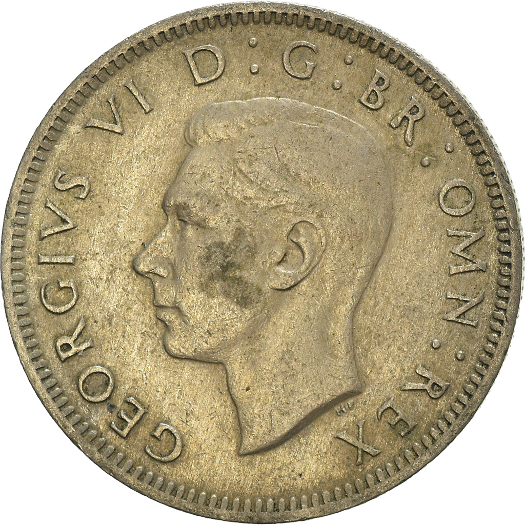 Moneda, Gran Bretaña, Shilling, 1948