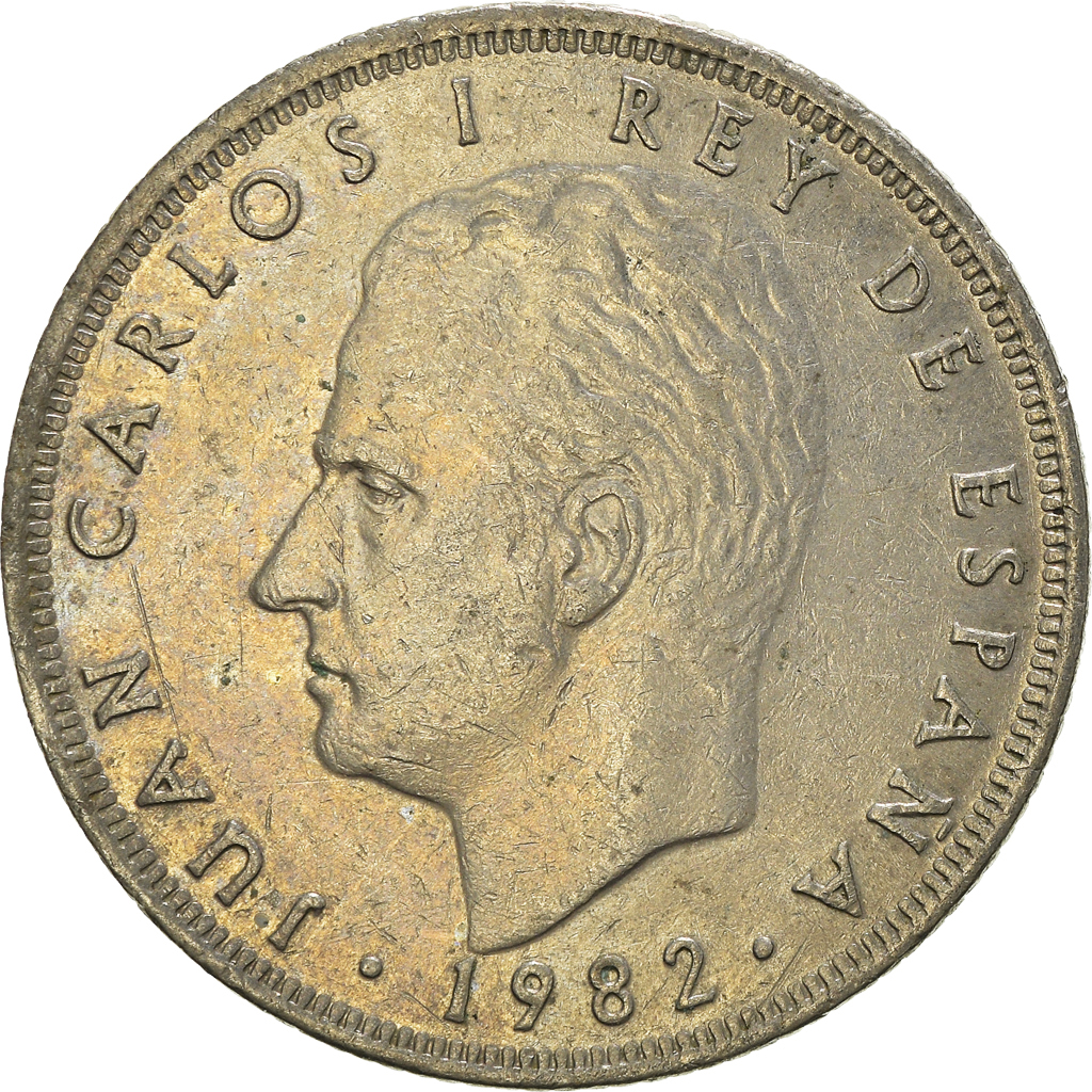 Moneda, España, 25 Pesetas, 1982