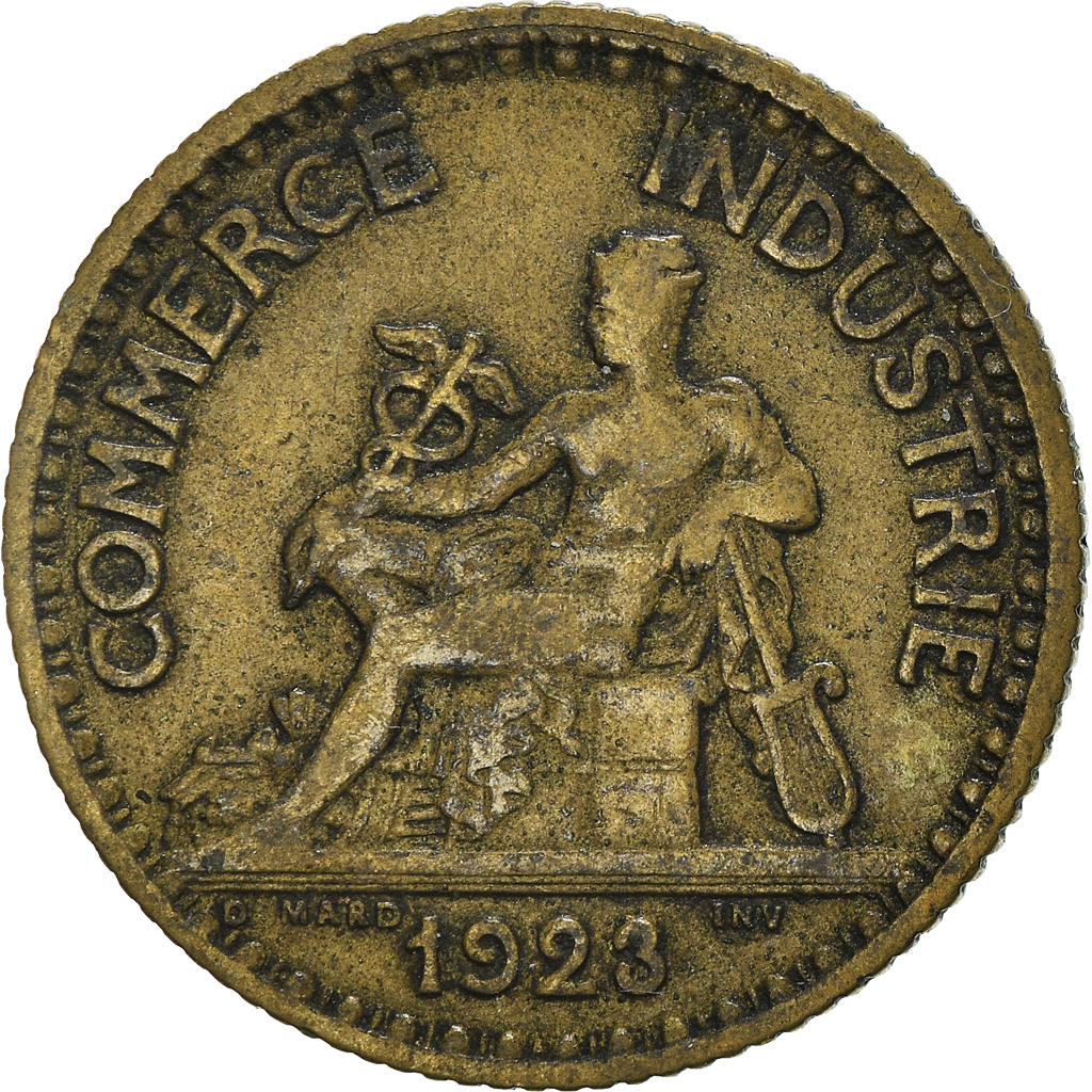 Moneda, Francia, Franc, 1923