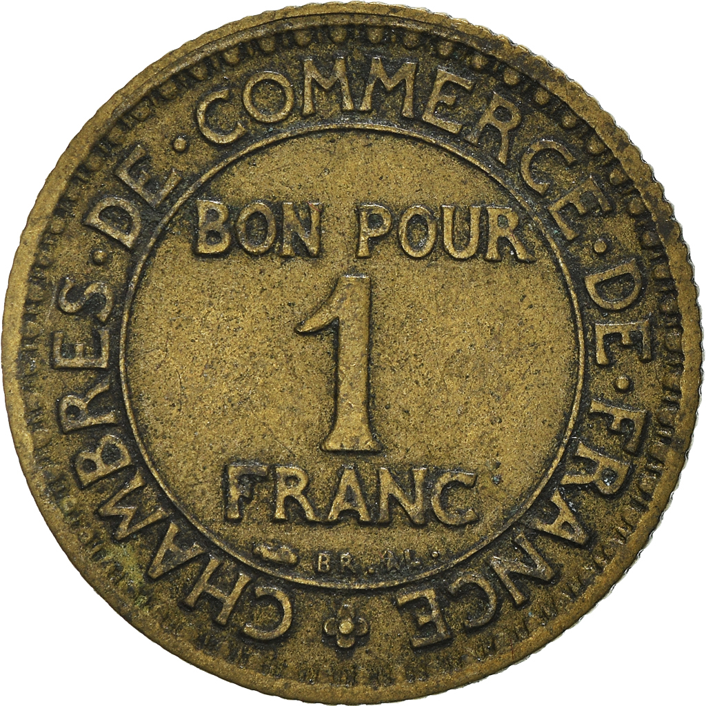 Moneda, Francia, Franc, 1923