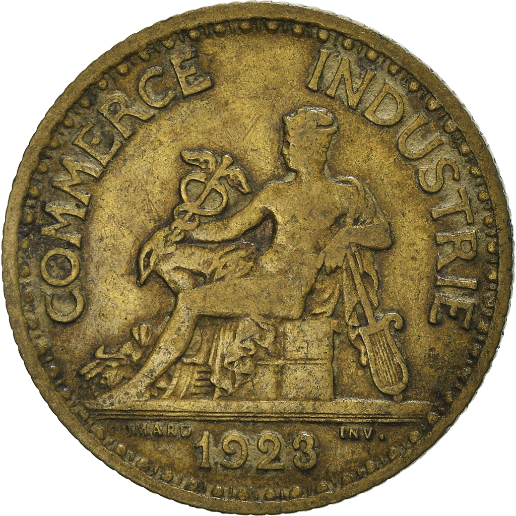 Moneda, Francia, Franc, 1923