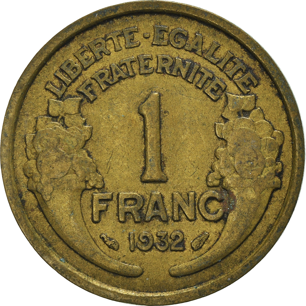 Moneda, Francia, Franc, 1932