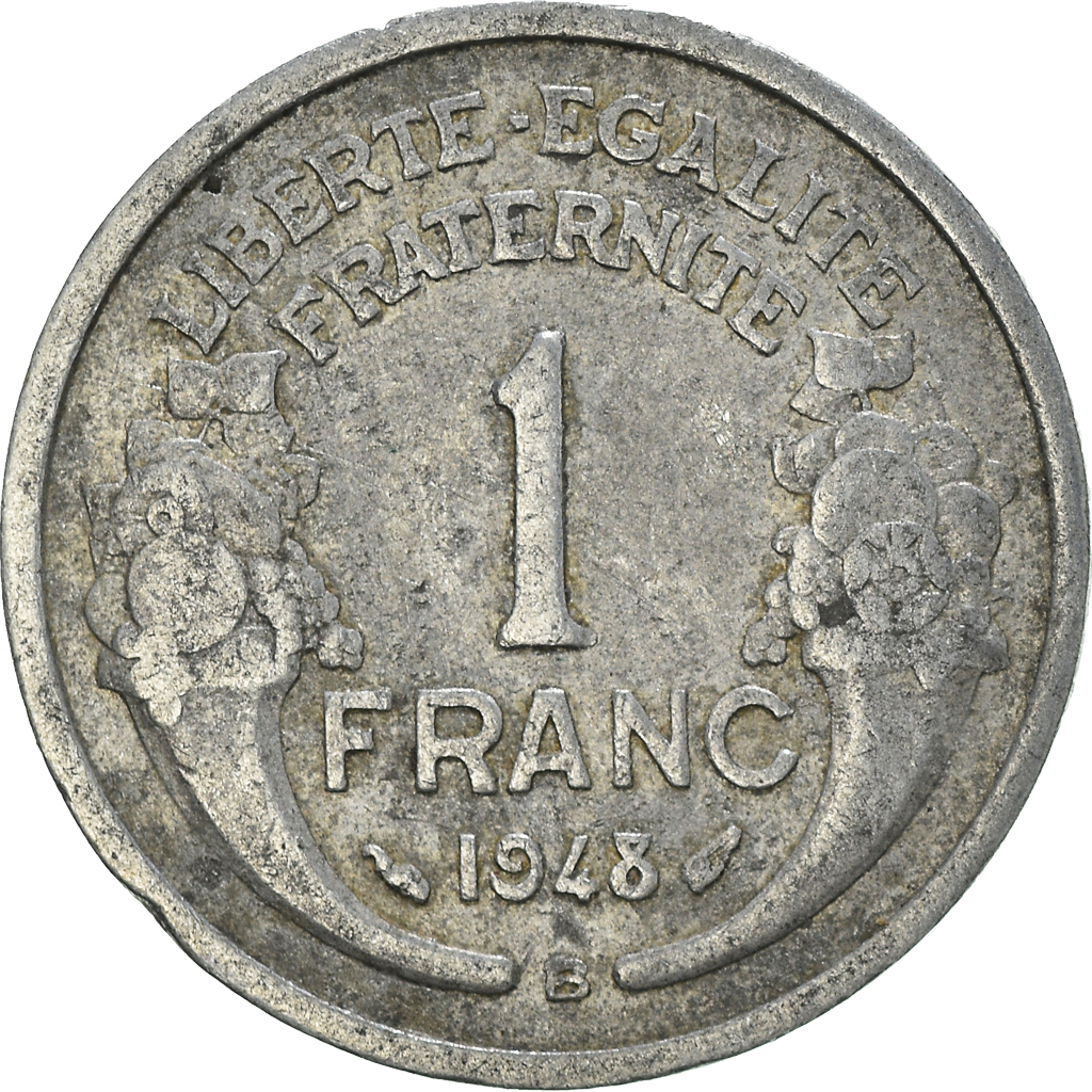 Moneda, Francia, Franc, 1948