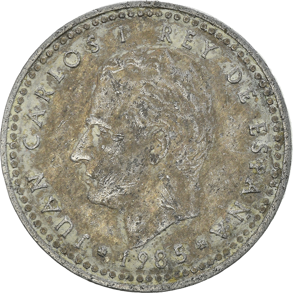 Moneda, España, Peseta, 1985