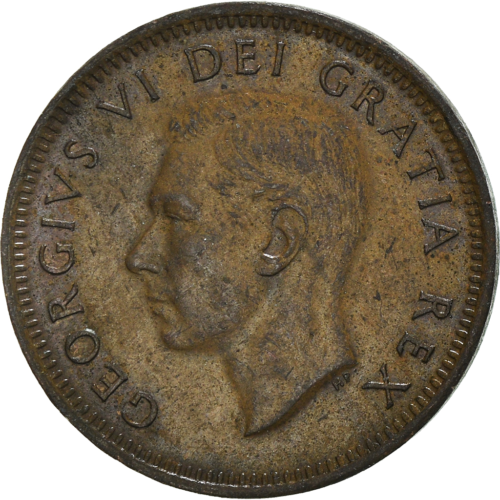Moneda, Canadá, Cent, 1950