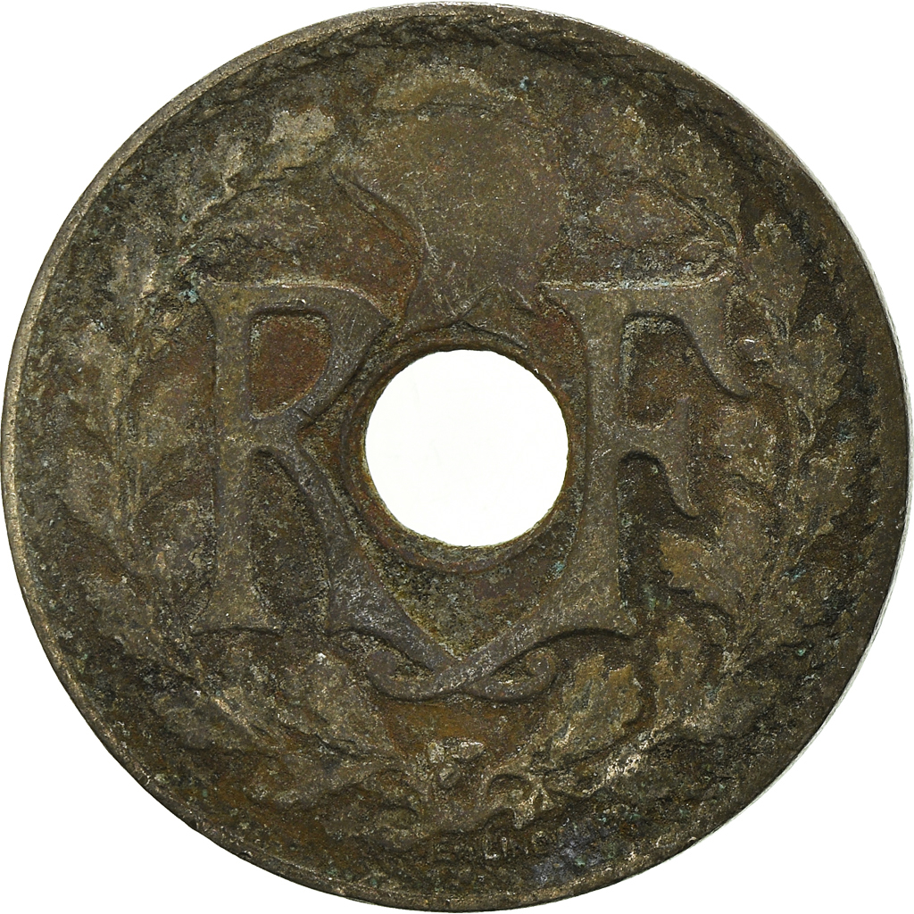 Moneda, Francia, 25 Centimes, 1925
