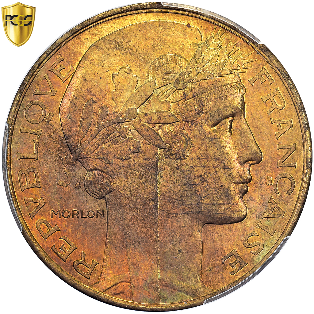 Coin, FRENCH INDO-CHINA, Cent, 1931, Epreuve, PCGS, , MS(64)