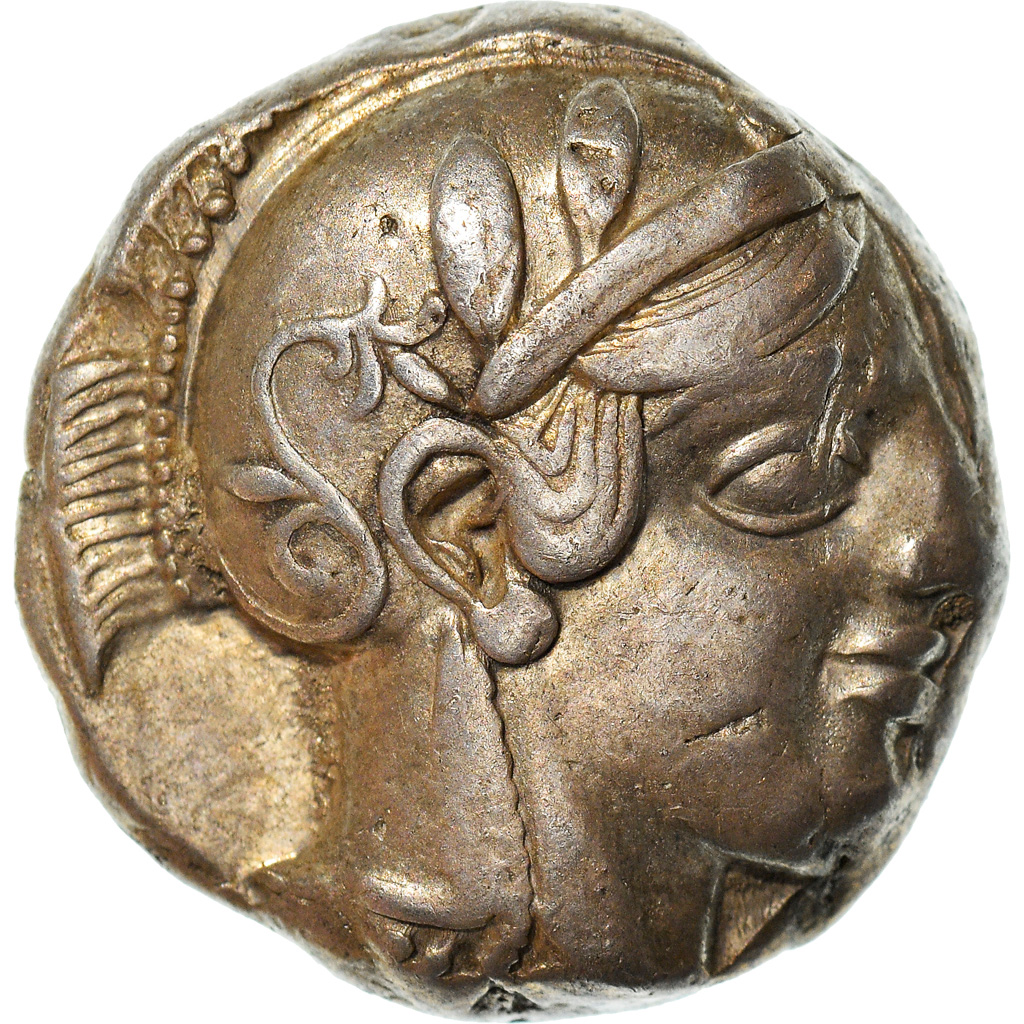 Coin, Attica, Athens, Tetradrachm, 455449 BC, Athens, , Silver