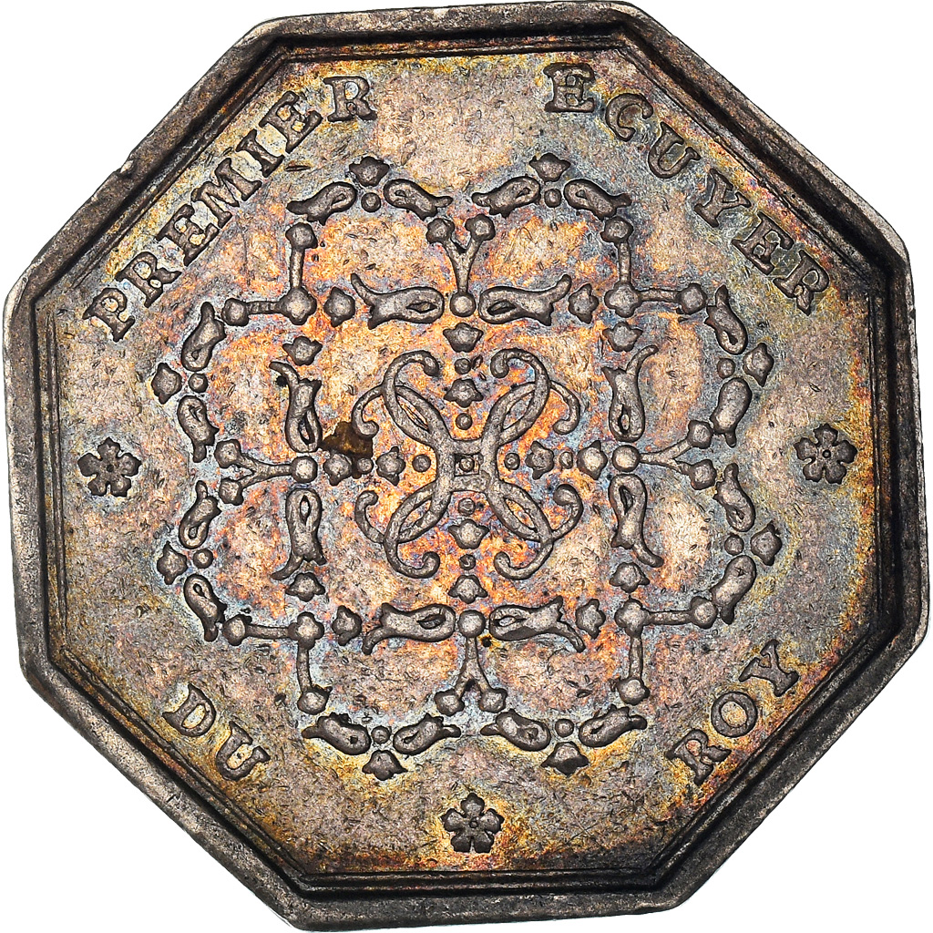 France, Token, Henry-Camille de Beringhen, écuyer du Roi Louis XV, Bourgogne