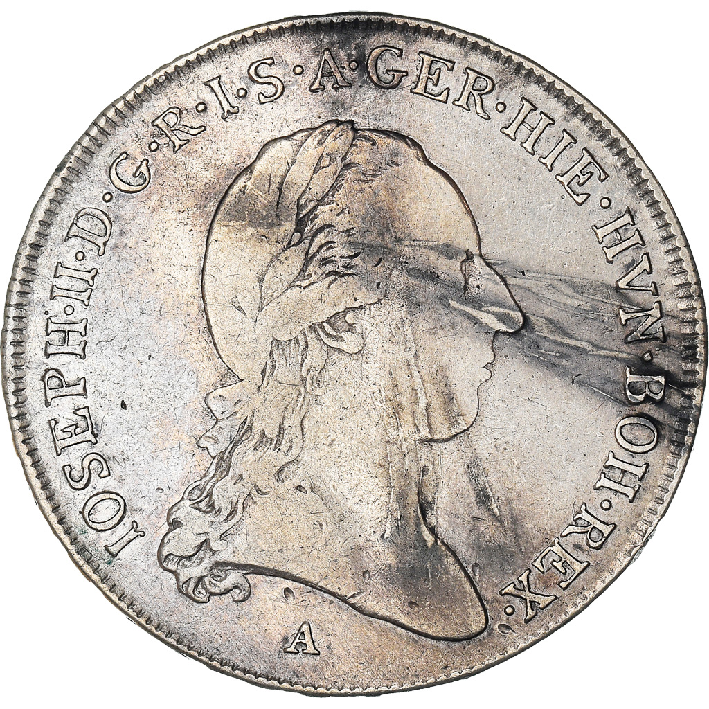 Coin, AUSTRIAN NETHERLANDS, Joseph II, 1/2 Kronenthaler, 1789, Vienne
