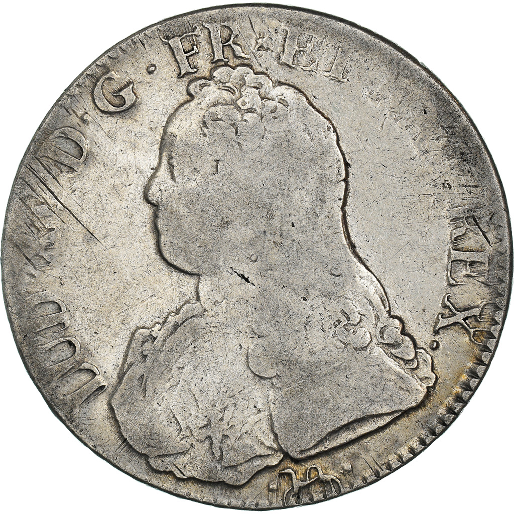 Coin, France, Louis XV, Écu aux branches d'olivier, Ecu, 1739, Bayonne