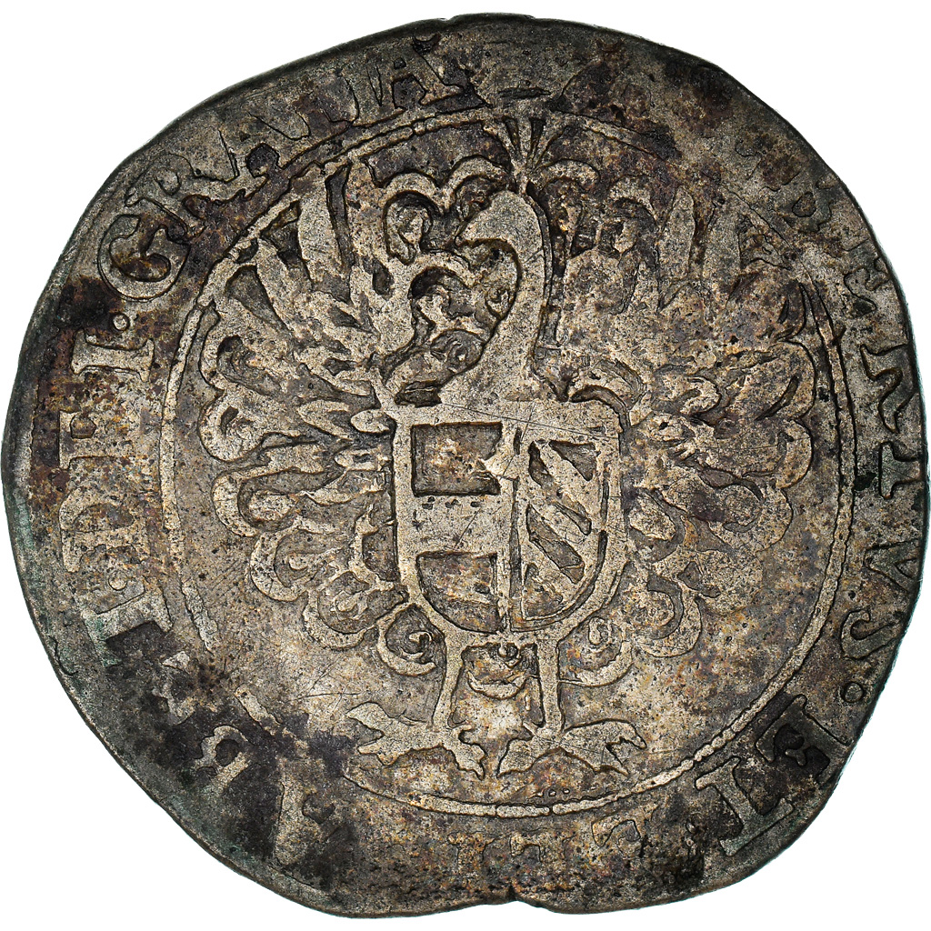 Coin, Spanish Netherlands, BRABANT, Albert & Isabella, Escalin au Paon, Escalin