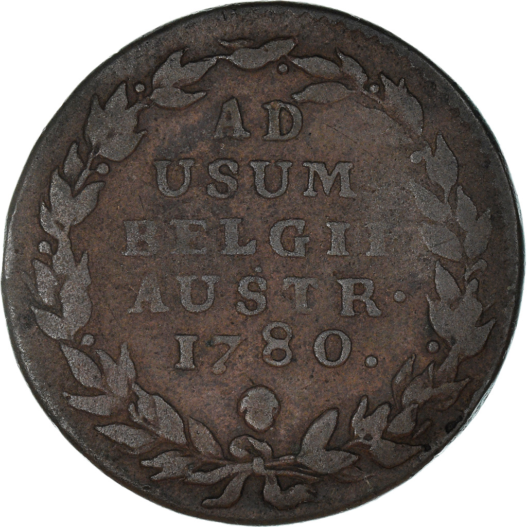 Coin, AUSTRIAN NETHERLANDS, Maria Theresa, 2 Liards, 2 Oorden, 1780, Brussels