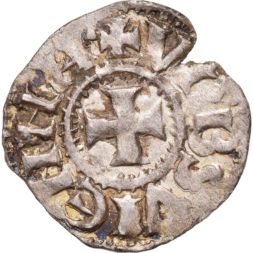 Coin, France, Dauphiné, Anonymous, Denarius, 1100-1150, Vienne, 