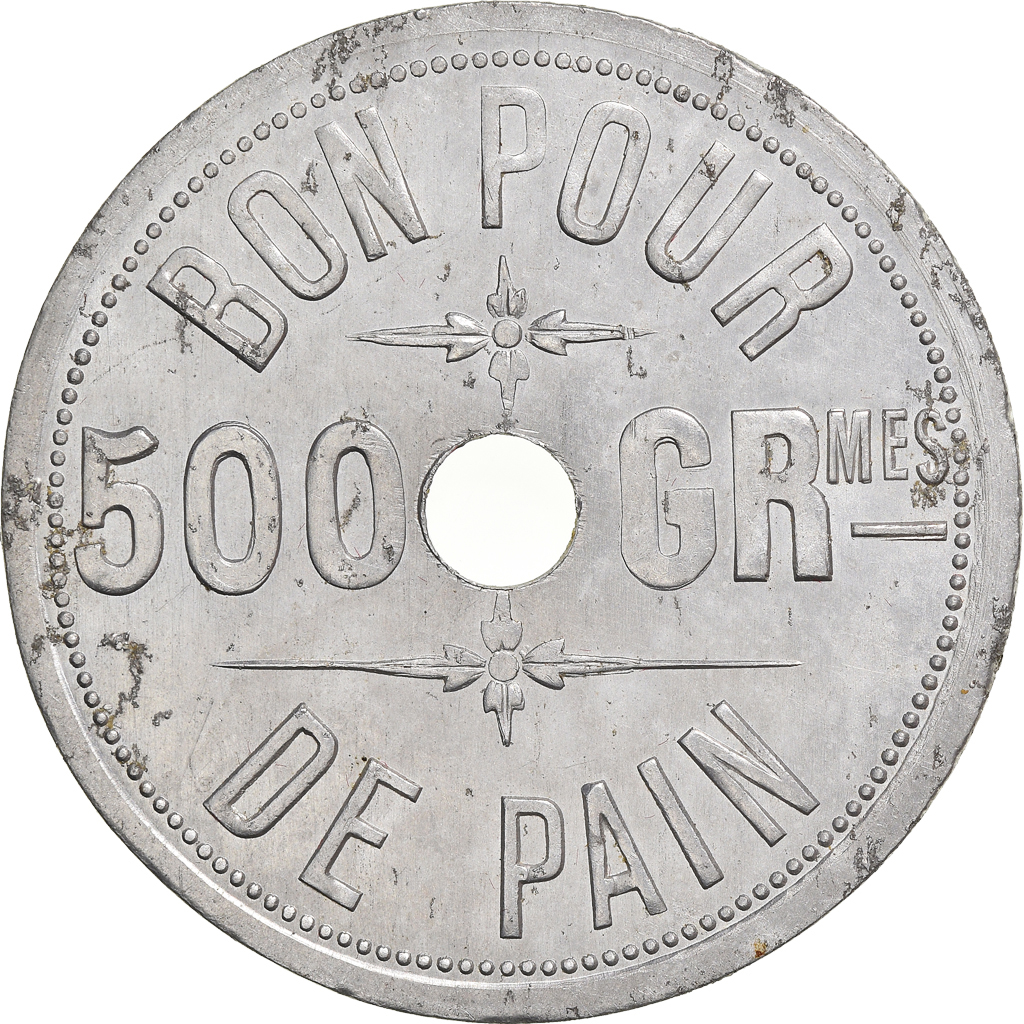 Coin, Senegal, 10 Centimes, Boulangerie Lacoste, AU, Aluminum