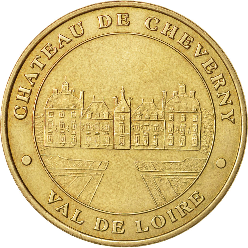 France, Token, Touristic token, Château de Cheverny, Arts & Culture, 1999