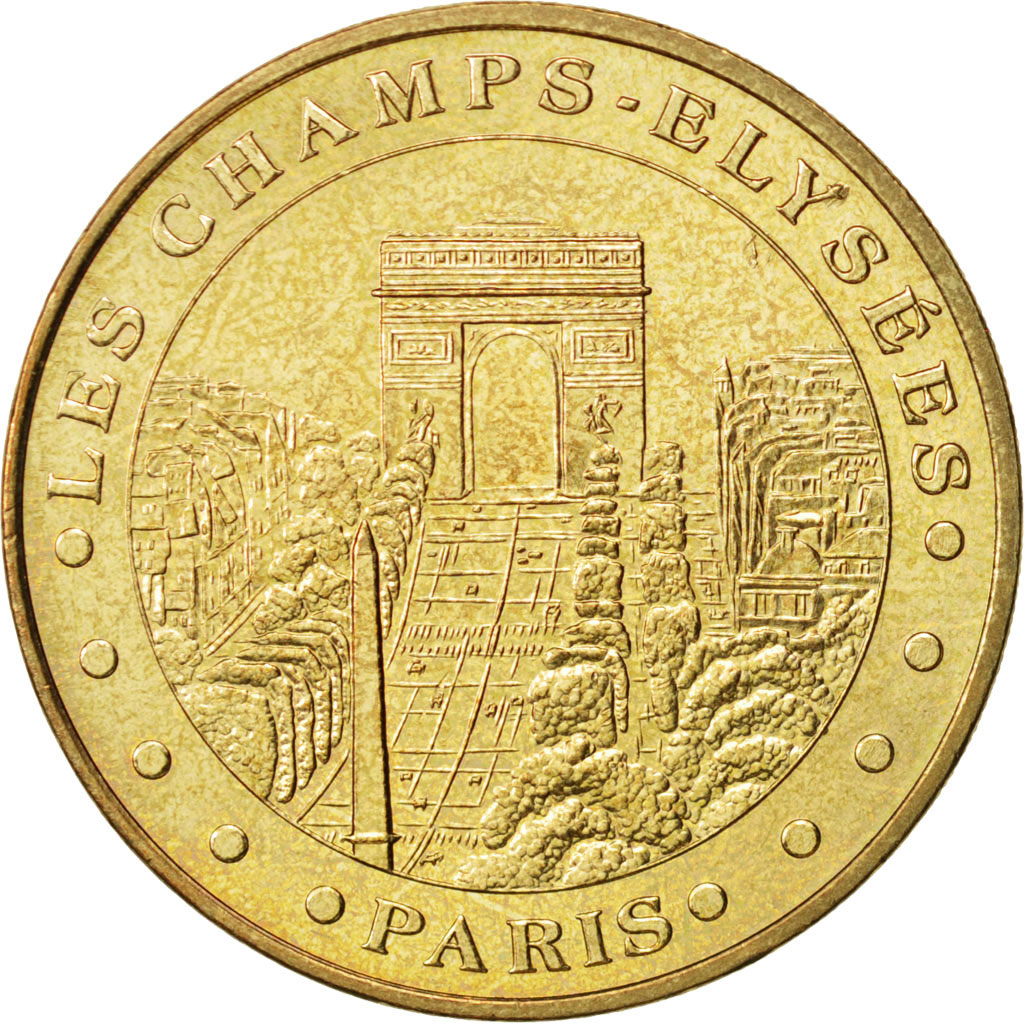 France, Token, Touristic token, 75/ Paris - Champs-Elysées, Arts & Culture